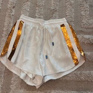 Queen of Sparkles Game Day Shorts